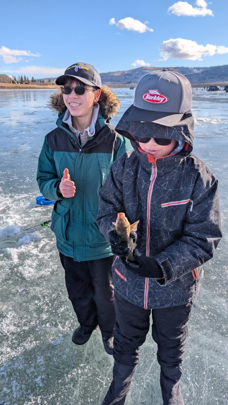 Kids Can Catch 2026 Brings 350+ People to the Ice at Okotoks Chain Lakes